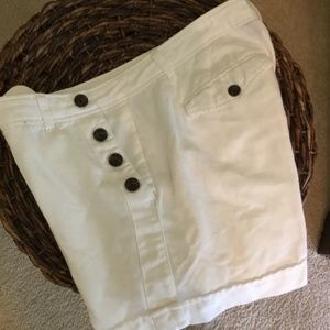 Will Smith size 2 white shorts